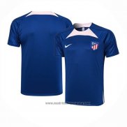 Camiseta de Entrenamiento Atletico Madrid 2023-2024 Azul