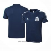 Camiseta de Entrenamiento Espana 2020 Azul