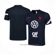 Camiseta de Entrenamiento Francia 2021-2022 Azul