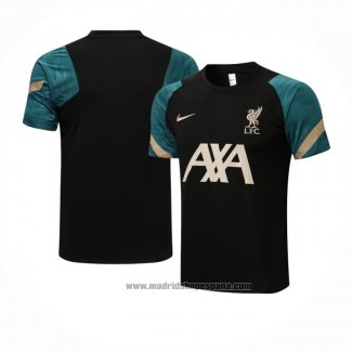 Camiseta de Entrenamiento Liverpool 2021-2022 Negro