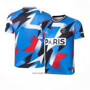 Camiseta de Entrenamiento Paris Saint-Germain 2020-2021 Azul