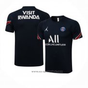 Camiseta de Entrenamiento Paris Saint-Germain 2021-2022 Azul