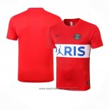 Camiseta de Entrenamiento Paris Saint-Germain Jordan 2020-2021 Rojo