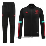 Chandal de Chaqueta del Manchester United 202023-2024 Negro