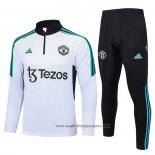 Chandal de Sudadera del Manchester United 202023-2024 Blanco