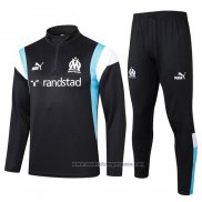 Chandal de Sudadera del Olympique Marsella 202023-2024 Negro