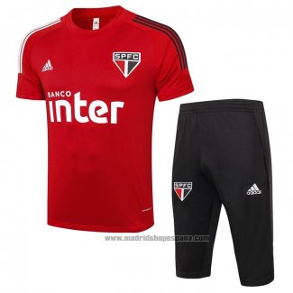 Chandal del Sao Paulo Manga Corta 2020-2021 Rojo