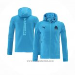 Chaqueta con Capucha del Olympique Marsella 2021-2022 Azul