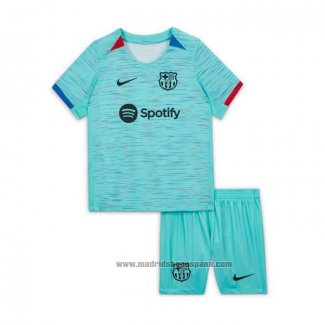 Camiseta Barcelona 3ª Equipacion del Nino 2023-2024