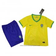 Camiseta Brasil 1ª Equipacion del Nino 2023