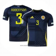 Camiseta Escocia Jugador Robertson 1ª Equipacion del 2024