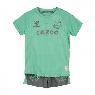 Camiseta 3ª Equipacion del Everton Nino 2020-2021