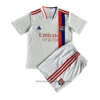 Camiseta Lyon 1ª Equipacion del Nino 2021-2022