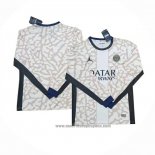 Camiseta Paris Saint-Germain 4ª Equipacion del Manga Larga 2023-2024