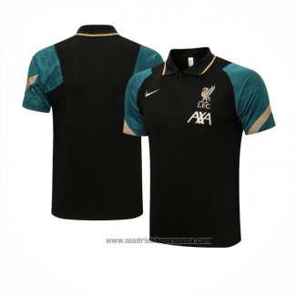 Camiseta Polo del Liverpool 2021-2022 Negro