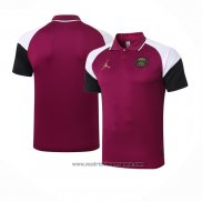 Camiseta Polo del Paris Saint-Germain 2020-2021 Purpura