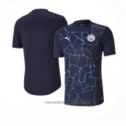 Camiseta Pre Partido del Manchester City 2020-2021 Azul