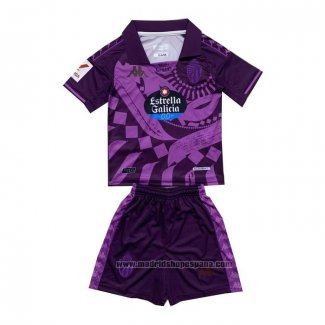 Camiseta Real Valladolid 2ª Equipacion del Nino 2023-2024