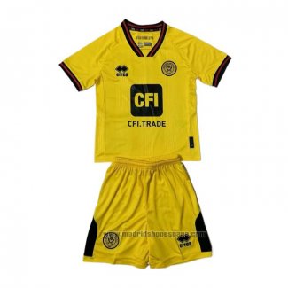 Camiseta Sheffield United 2ª Equipacion del Nino 2023-2024