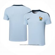 Camiseta de Entrenamiento Francia 2024-2025 Azul Claro