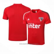 Camiseta de Entrenamiento Sao Paulo 2020-2021 Rojo