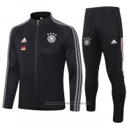 Chandal de Chaqueta del Alemania 2020-2021 Negro