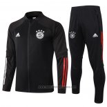 Chandal de Chaqueta del Bayern Munich 2020-2021 Negro