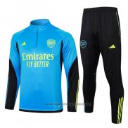 Chandal de Sudadera del Arsenal 202023-2024 Azul