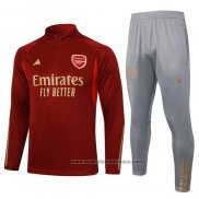 Chandal de Sudadera del Arsenal 202023-2024 Rojo