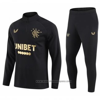 Chandal de Sudadera del Rangers 2021-2022 Negro