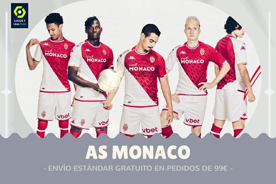 Camiseta AS Monaco barata 2024-2025