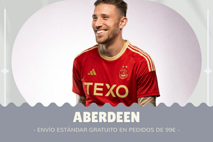 Camiseta Aberdeen barata 2024-2025