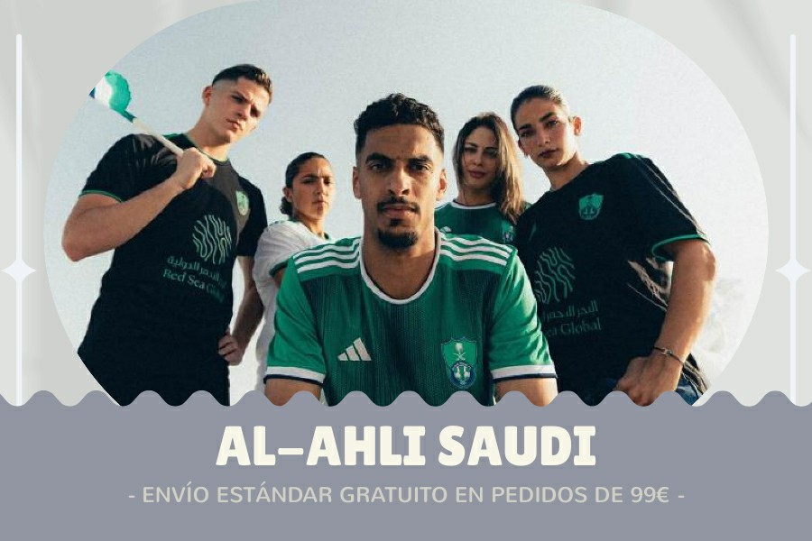 Camiseta Al-Ahli Saudi barata 2024-2025