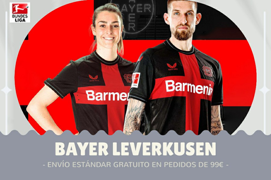 Camiseta Bayer Leverkusen barata 2024-2025