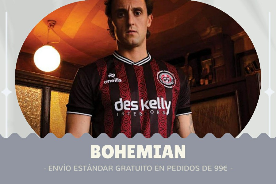 Camiseta Bohemian barata 2024-2025