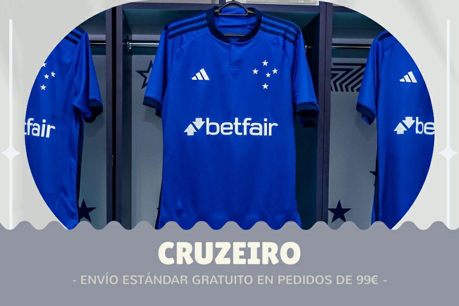 Camiseta Cruzeiro barata 2024-2025