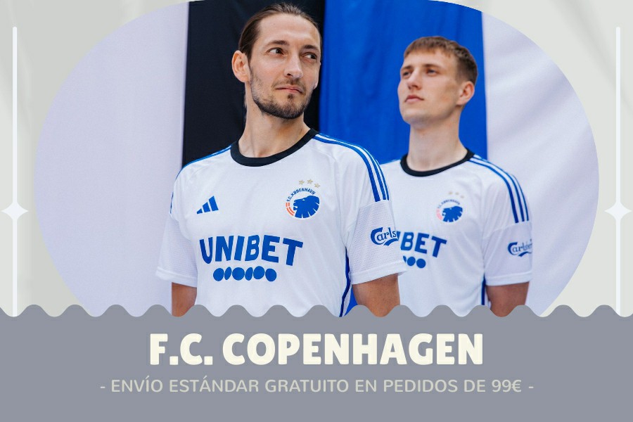 Camiseta F.C. Copenhagen barata 2024-2025