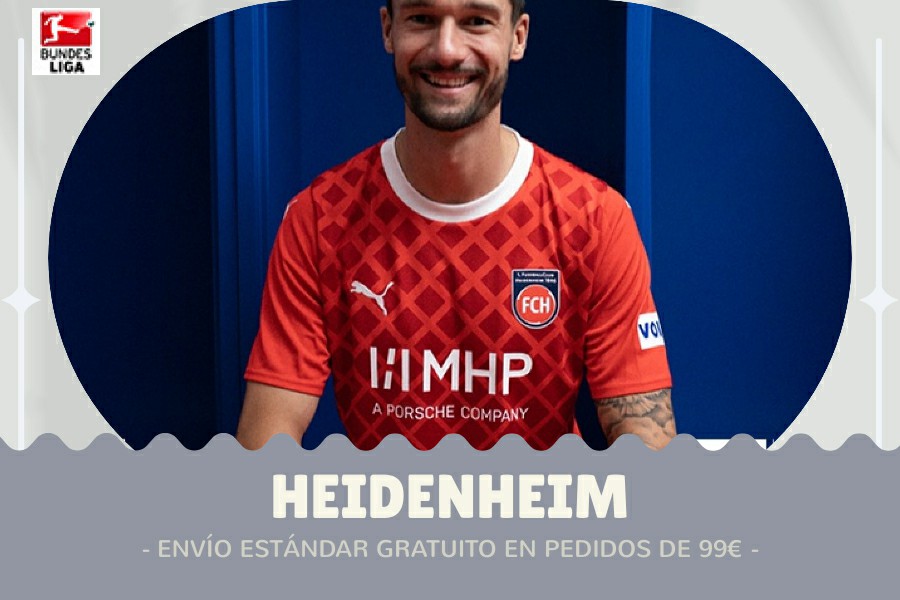 Camiseta Heidenheim barata 2024-2025