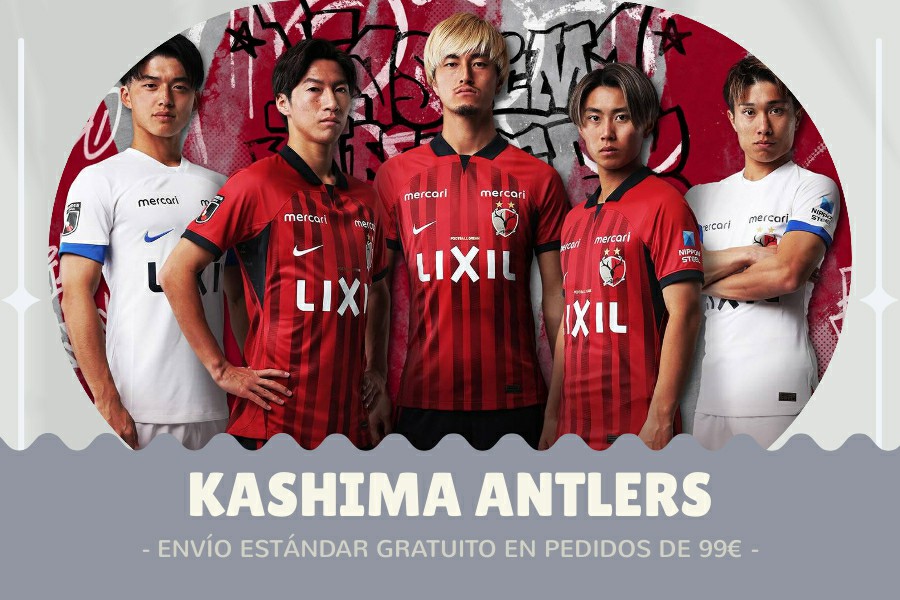 Camiseta Kashima Antlers barata 2024-2025