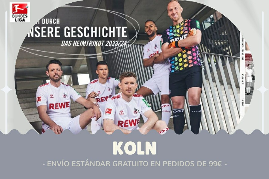 Camiseta Koln barata 2024-2025