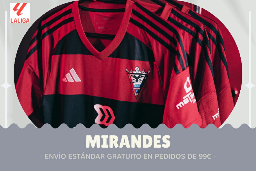 Camiseta Mirandes barata 2024-2025