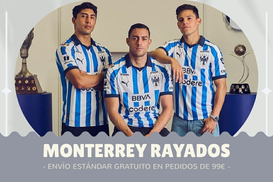 Camiseta Monterrey Rayados barata 2024-2025