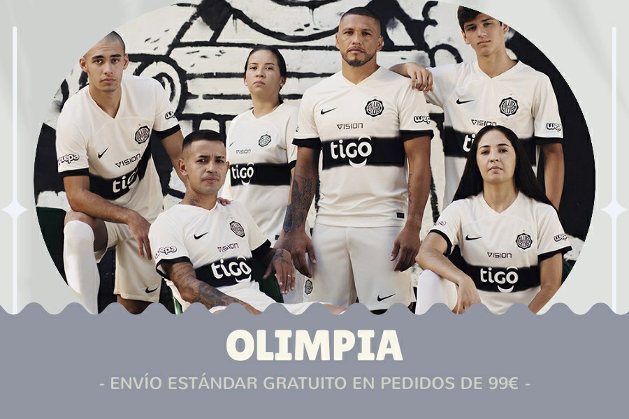 Camiseta Olimpia barata 2024-2025