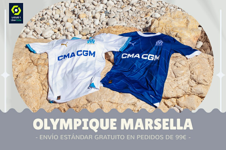 Camiseta Olympique Marsella barata 2024-2025