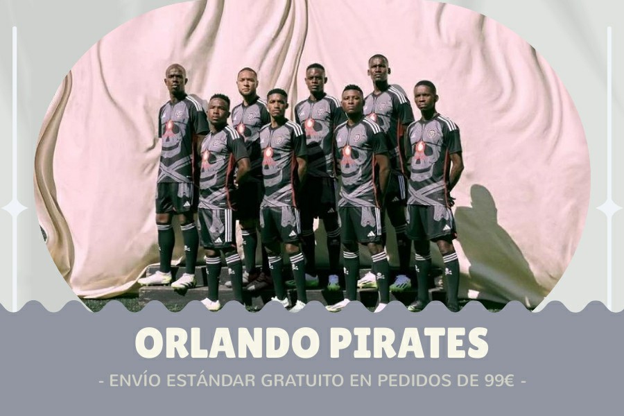 Camiseta Orlando Pirates barata 2024-2025