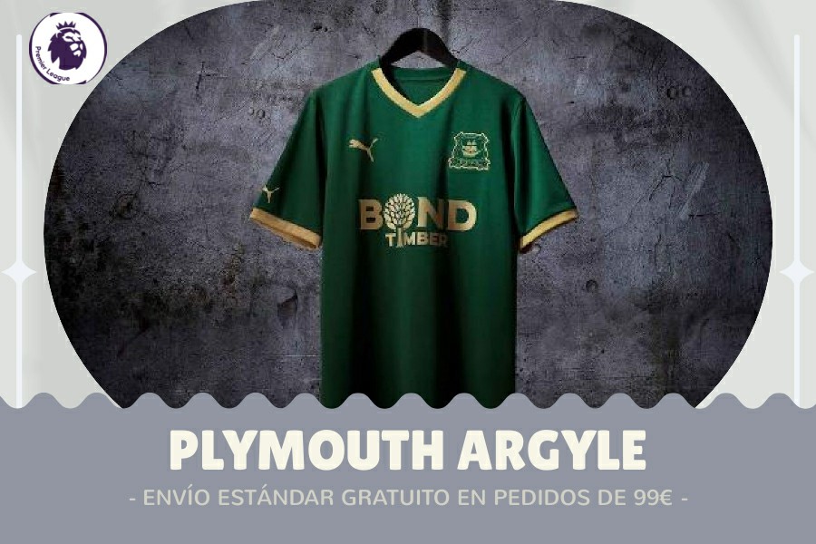 Camiseta Plymouth Argyle barata 2024-2025