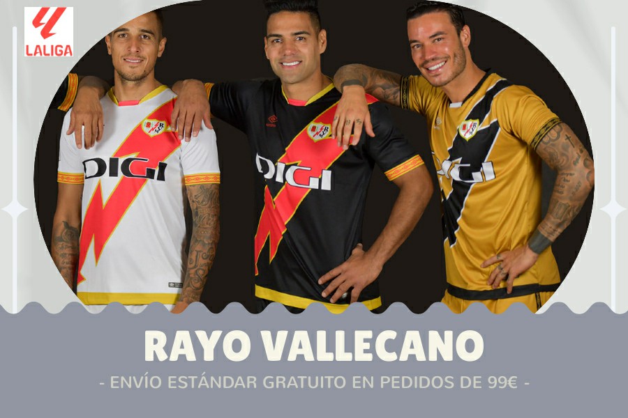 Camiseta Rayo Vallecano barata 2024-2025