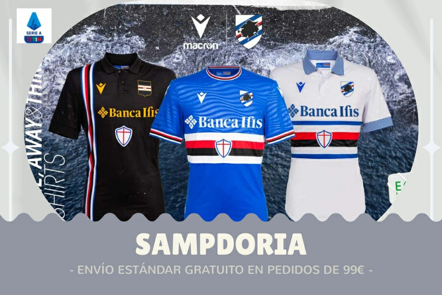 Camiseta Sampdoria barata 2024-2025