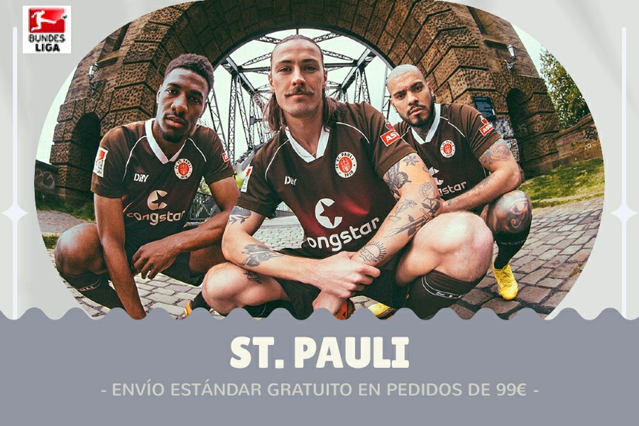 Camiseta St. Pauli barata 2024-2025