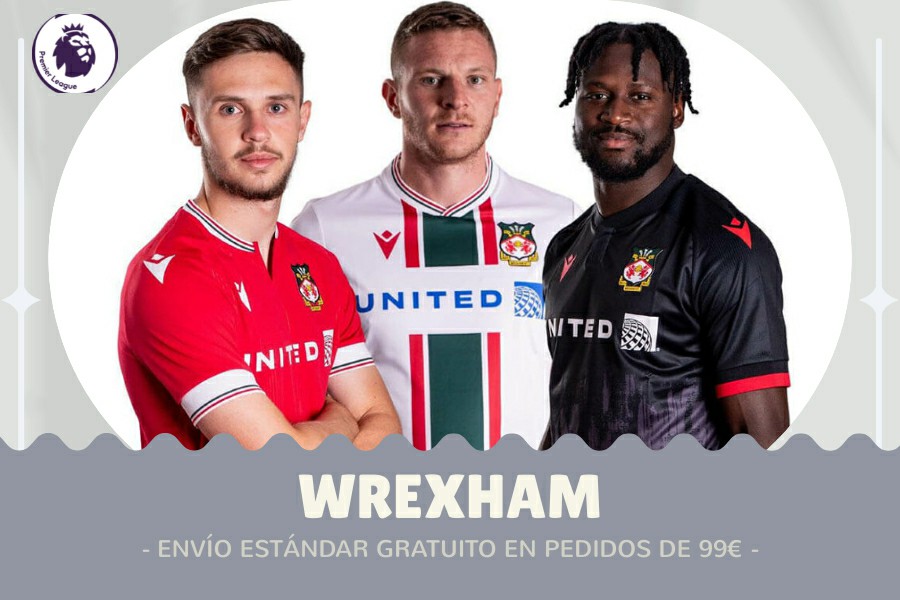 Camiseta Wrexham barata 2024-2025